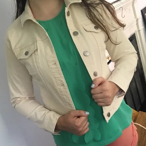 ivory jean jacket